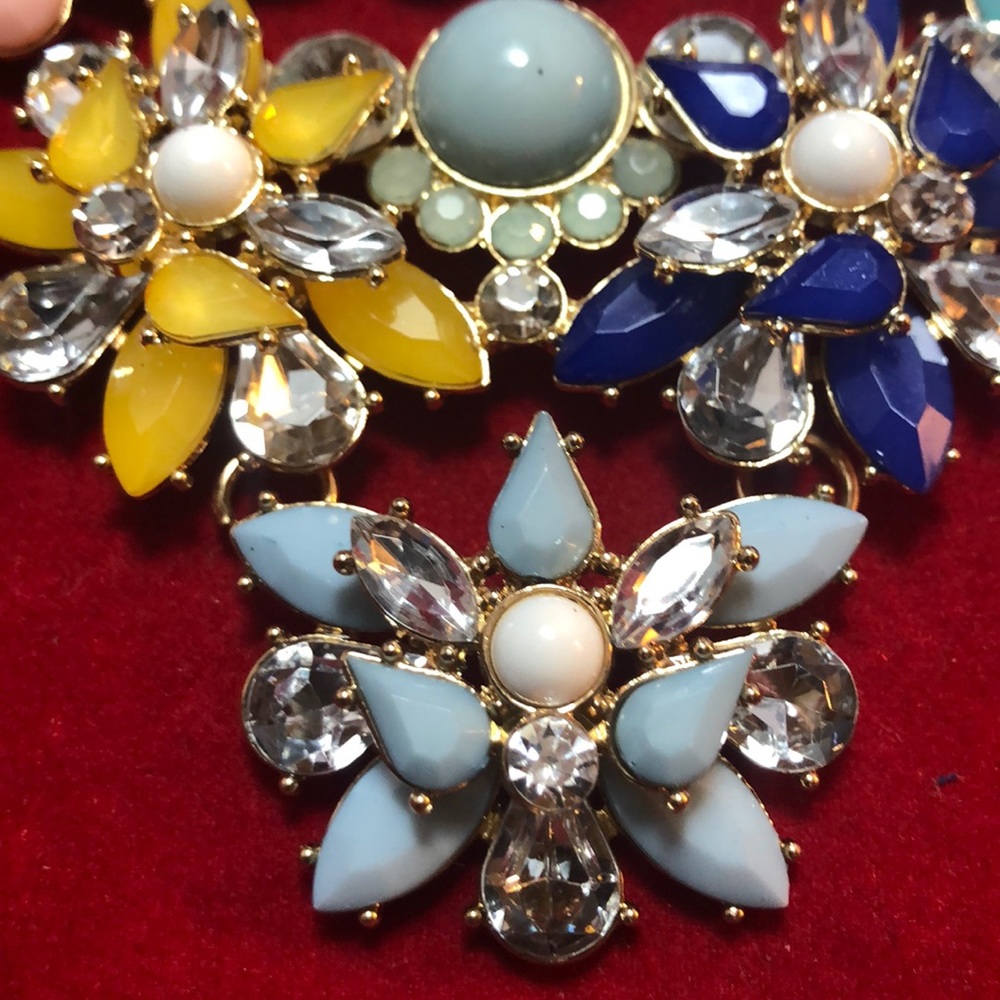INC Rhinestone Necklace - Picture 3 of 6